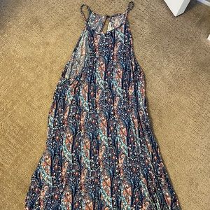 American Eagle paisley dress